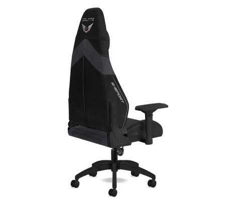 Sporte SRT Siyah Kumaş Profesyonel Oyuncu Koltuğu